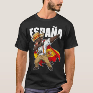 Camiseta Orgullo de España divertido toro dabbing Turista H