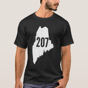 Camiseta Orgullo de esquema de código de área del estado pr