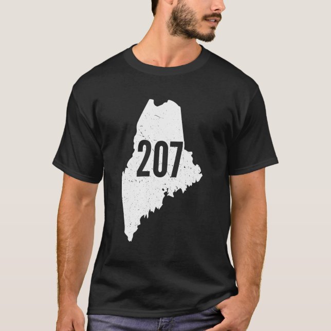 Camiseta Orgullo de esquema de código de área del estado pr (Anverso)