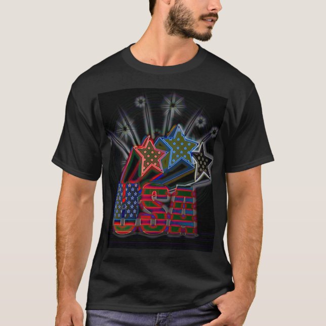 Camiseta Orgullo de Estados Unidos (Anverso)
