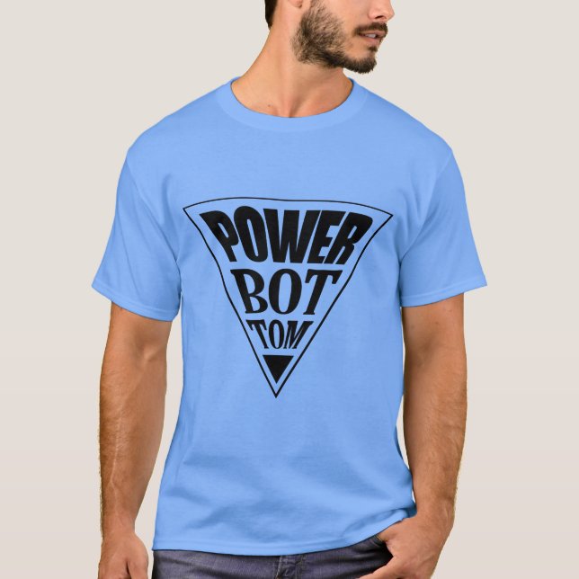 CAMISETA ORGULLO DE FONDO DE PODER (Anverso)
