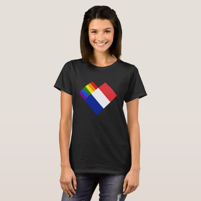 Camiseta Orgullo de Francia (Anverso completo)