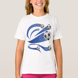 Camiseta Orgullo de Fútbol Europeo Swoosh Dinámico y Estrel