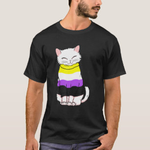 Camiseta Orgullo de gato no binario