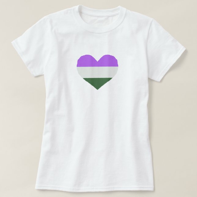 Camiseta Orgullo de género (Diseño del anverso)