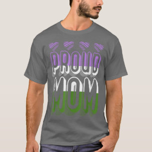 Camiseta Orgullo de género: Mamá orgullosa Derechos Humanos