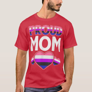 Camiseta Orgullo de género Orgullo de mamá Derechos humanos