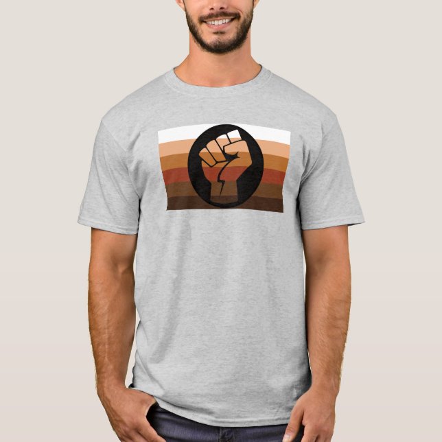 Camiseta Orgullo de gente de color (POC) (Anverso)