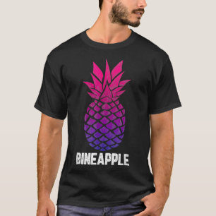 Camiseta Orgullo de Guay de verano tropical de piña bisexua