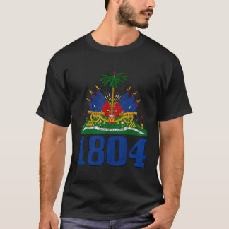 Camiseta Orgullo de Haití Este 1804 Bandera Haitiana Caribe