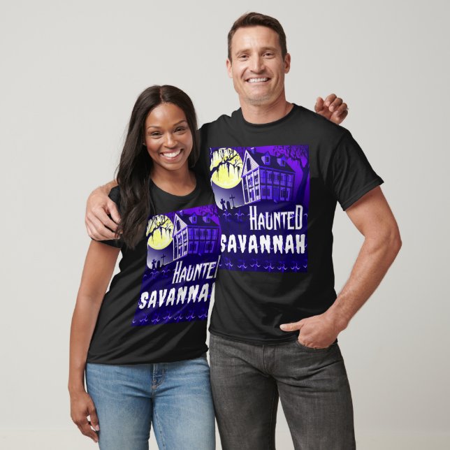 Camiseta Orgullo de Halloween de Savannah Embrujada (Unisexo)