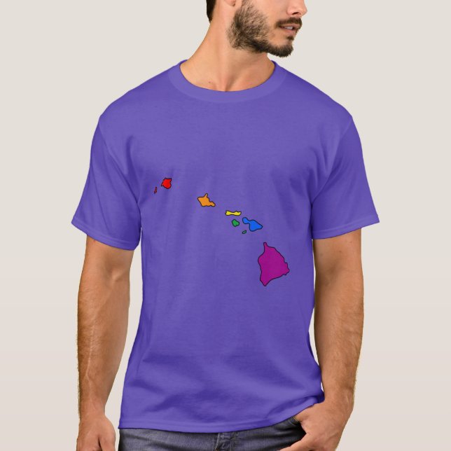 CAMISETA ORGULLO DE HAWAII - (Anverso)