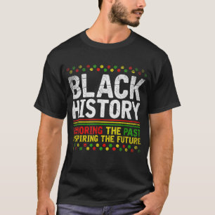 Camiseta Orgullo de historia negra BHM Patrimonio africano