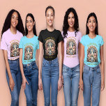 Camiseta Orgullo de honor en fiesta de novias temática<br><div class="desc">Esta adorable criada de honor es la manera perfecta de celebrar el rol especial del que juega en la fiesta nupcial. Con su sonrisa llamativa y su postura relajada, exuda una sensación de celebración y camaradería con la fiesta nupcial. Esta camiseta captura de manera hermosa la emoción y el honor...</div>