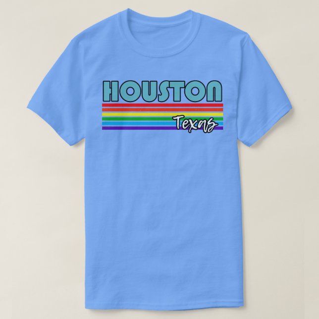Camiseta Orgullo de Houston Texas Houston LGBT Gift LGBTQ S (Diseño del anverso)