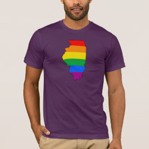 CAMISETA ORGULLO DE ILLINOIS -