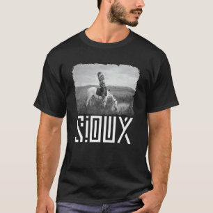 Camiseta Orgullo de indio sioux a caballo indio americano n