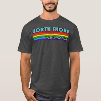 Camiseta Orgullo de Isla Príncipe Norte Shore LGBT