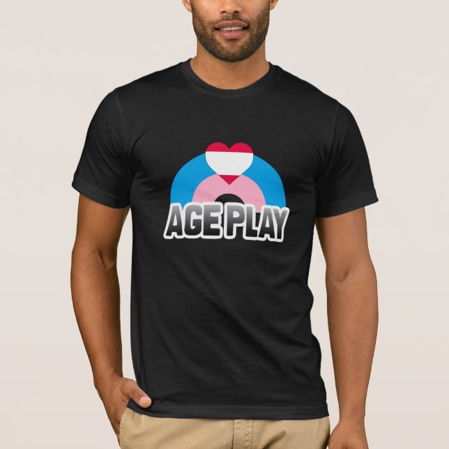 Camiseta Orgullo de Juego de Edad (Anverso)