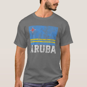 Camiseta Orgullo de la bandera de Aruba Rota País Familia 