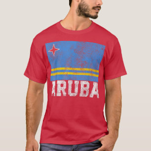 Camiseta Orgullo de la bandera de Aruba Rota País Familia N