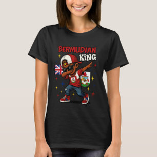 Camiseta Orgullo de la bandera de Bermudas Dab Boy Cool Ber