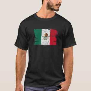 Camiseta Orgullo de la Bandera de México Amistad Orgullo de