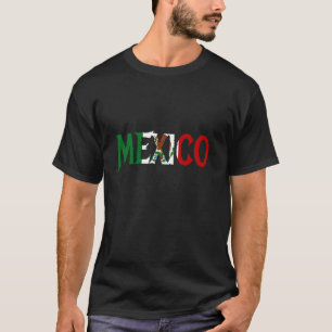 Camiseta Orgullo de la Bandera de México Herencia Mexicana
