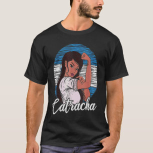 Camiseta Orgullo de la bandera hondureña Chica de Catracha