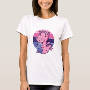 Camiseta Orgullo de la bandera omnisexualidad del dragón o