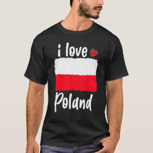 Camiseta Orgullo de la bandera polaca vintage para los homb