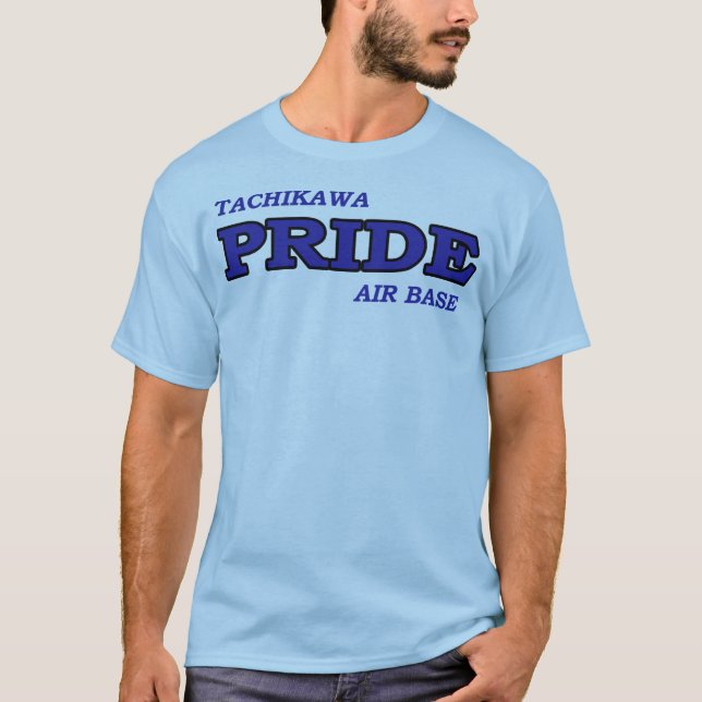 Camiseta orgullo de la base aérea de tachikawa (Anverso)