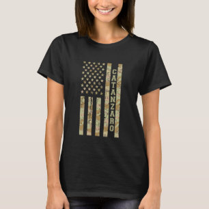 Camiseta Orgullo de la ciudad de Catanzaro Italia Camuflaje