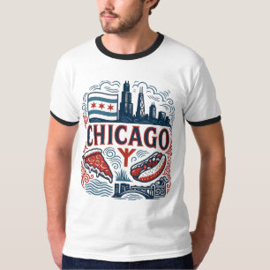 Camiseta Orgullo de la ciudad de Chicago