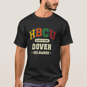 Camiseta Orgullo de la clase HBCU 2025 Dover Delaware
