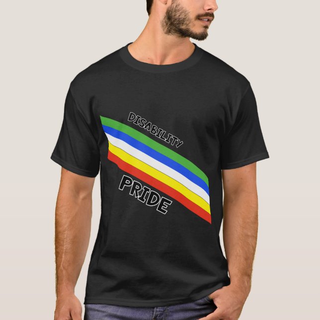Camiseta "Orgullo de la discapacidad" (Anverso)