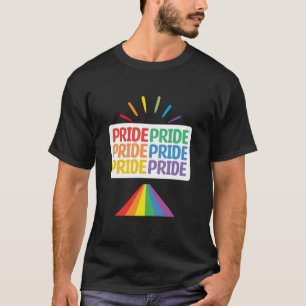 Camiseta Orgullo de la diversidad gay lgbtq arcoíris