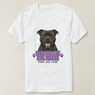 Camiseta 🐾 Orgullo de la familia Staffordshire Bull Terrie