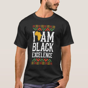 Camiseta Orgullo de la herencia afroamericana afroamericana