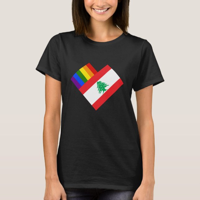 Camiseta Orgullo de Líbano (Anverso)
