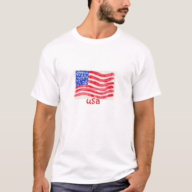 Camiseta orgullo de los E.E.U.U. (Anverso)
