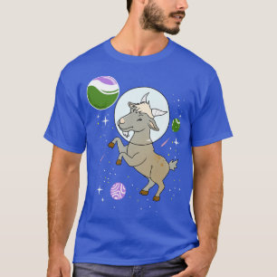 Camiseta Orgullo de los hombres de género en el astronauta 