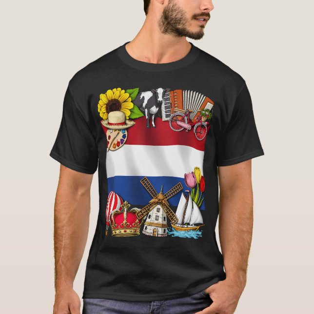 Camiseta Orgullo de los Países Bajos (Anverso)
