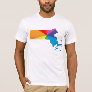 Camiseta orgullo de massachusetts.
