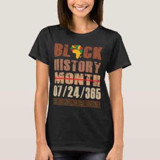 Camiseta Orgullo de Melanina Mes de la Historia Ne