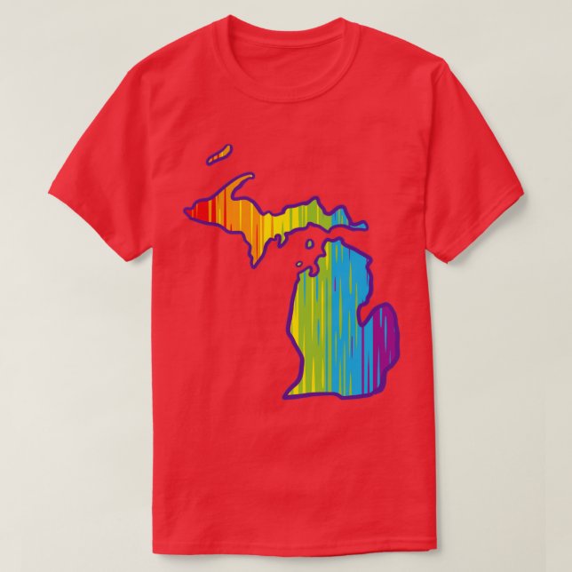 Camiseta Orgullo de Michigan (Diseño del anverso)