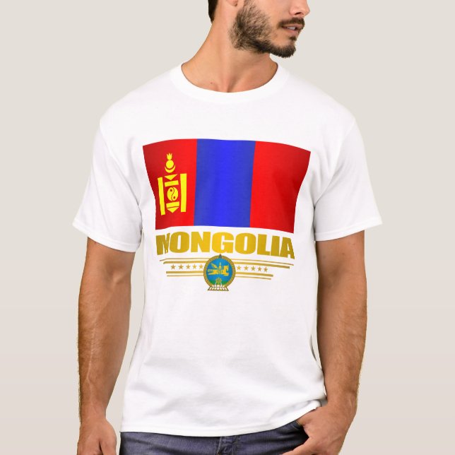 Camiseta Orgullo de Mongolia (Anverso)