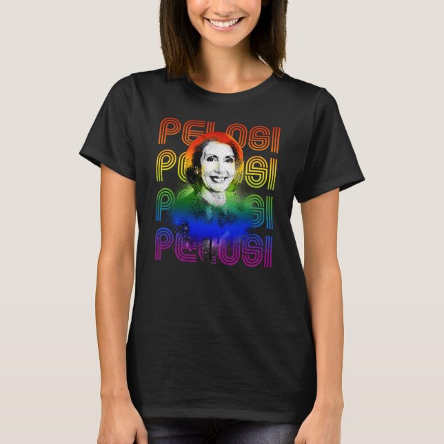 Camiseta Orgullo de Nancy Pelosi (Anverso)
