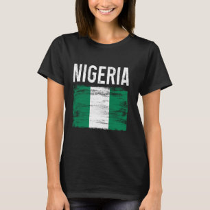 Camiseta Orgullo de Nigeria Bandera de Nigeria Patrimonio d