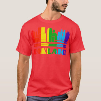 Camiseta Orgullo de Oakland Regalo LGBT de simpatizante LGB